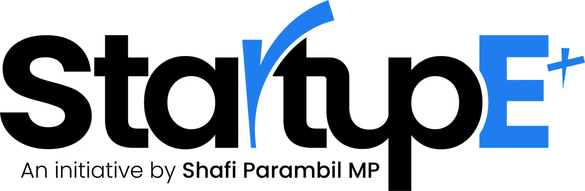 StartupE+ logo, an initiative by Shafi Parambil MP